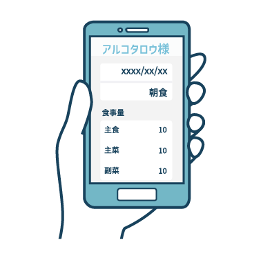 介護記録、音声記録
